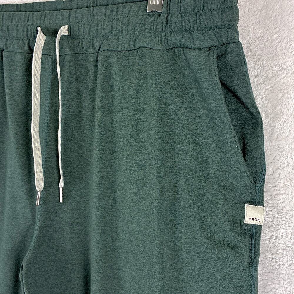 Vuori Jogger Womens L Green Performance Pants Drawstring Preppy Gym Workout - Picture 5 of 10